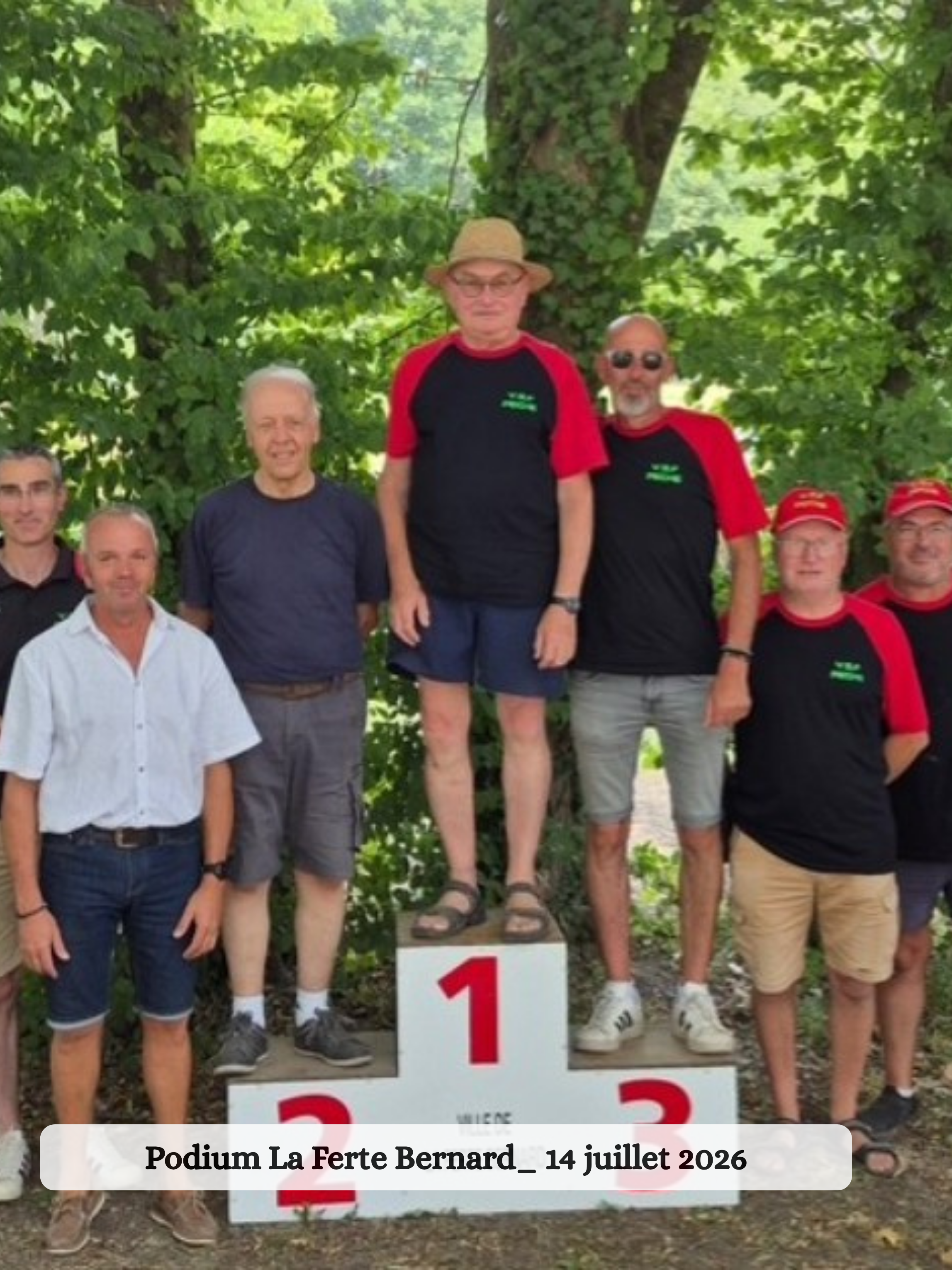 concours individuel aux Calots à la Ferté-Bernard
